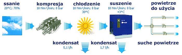 Ceccato dehumidifier operation diagram